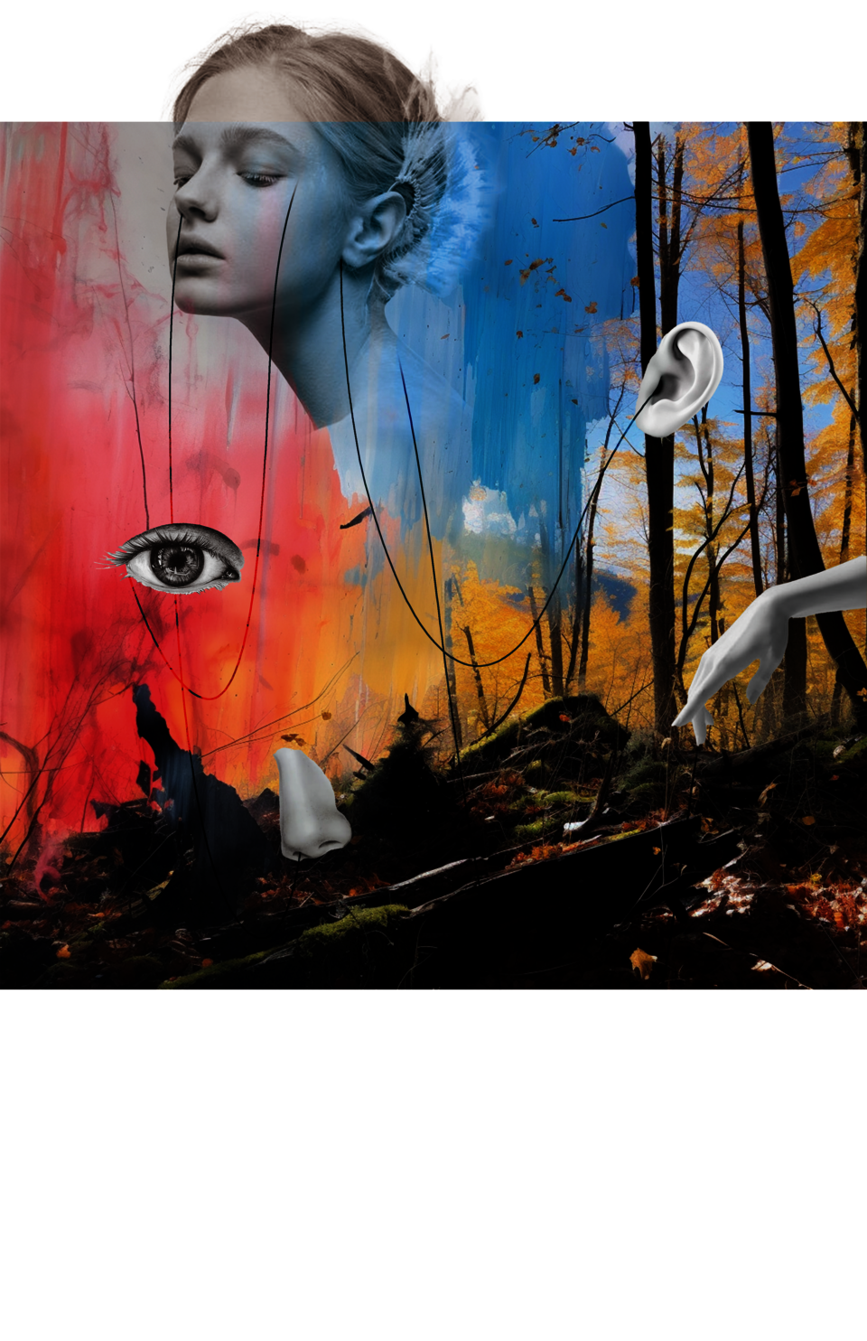 That will be a collage to show how we capture the memoris and how memories fleeting