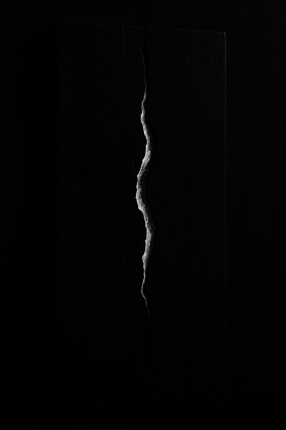 This piece is a quiet countdown— tracing the time that has passed from moments that fracture our sense of time.